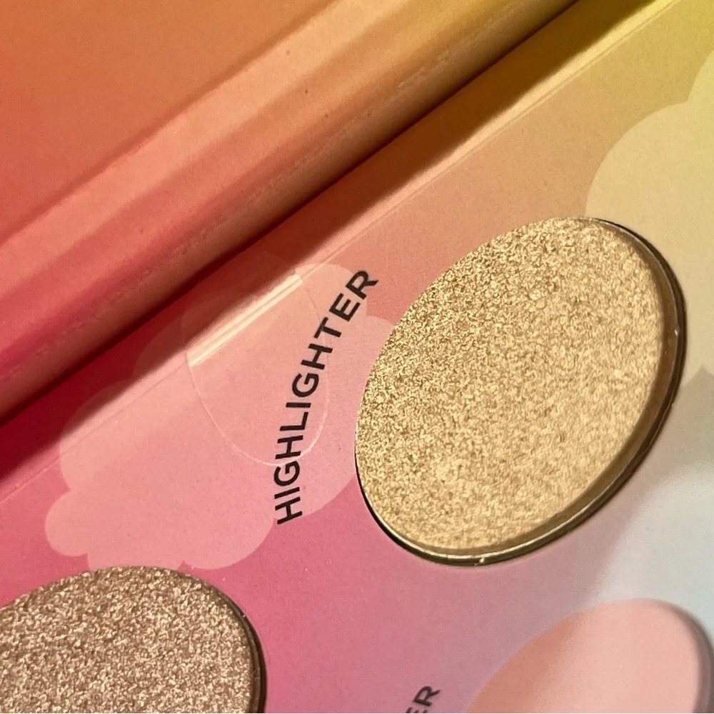 Care Bears Complexion Palette Kit Bronzer Highlighter Blush Mirror NEW Sealed